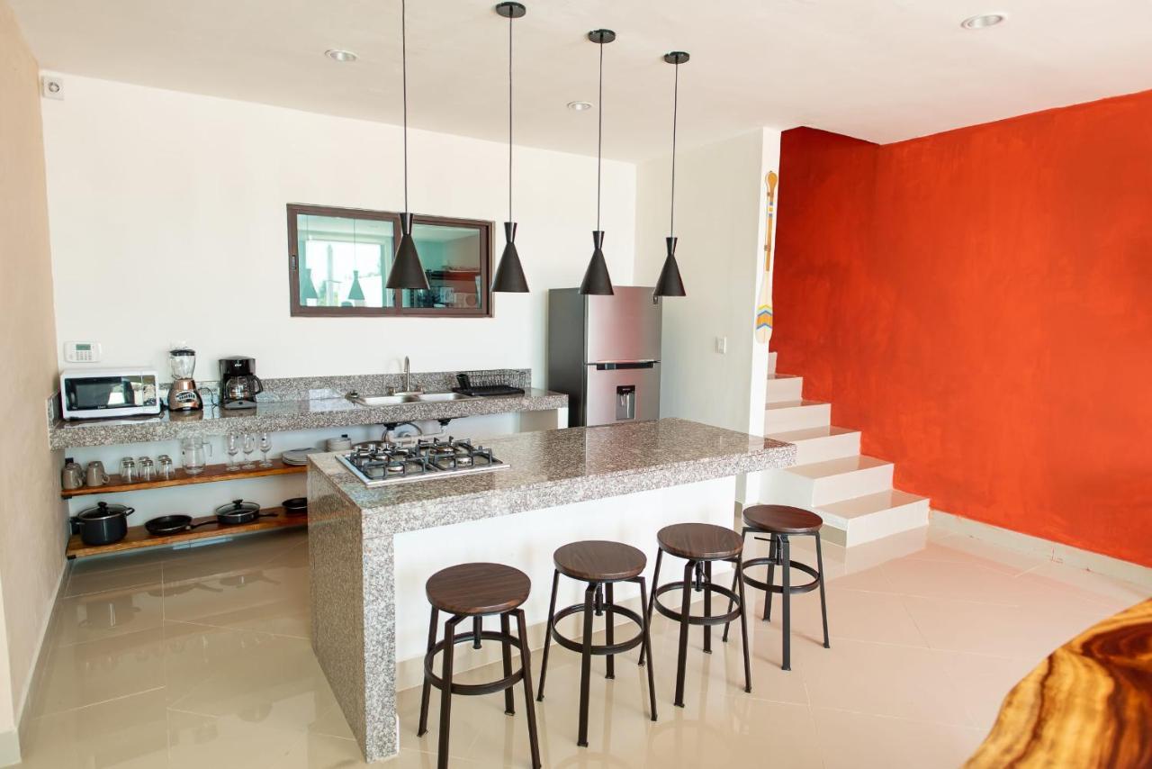 97982 New Modern Villa, Private Pool, High Internet Speed, 2 Blocks From The Beach Chicxulub Exterior foto