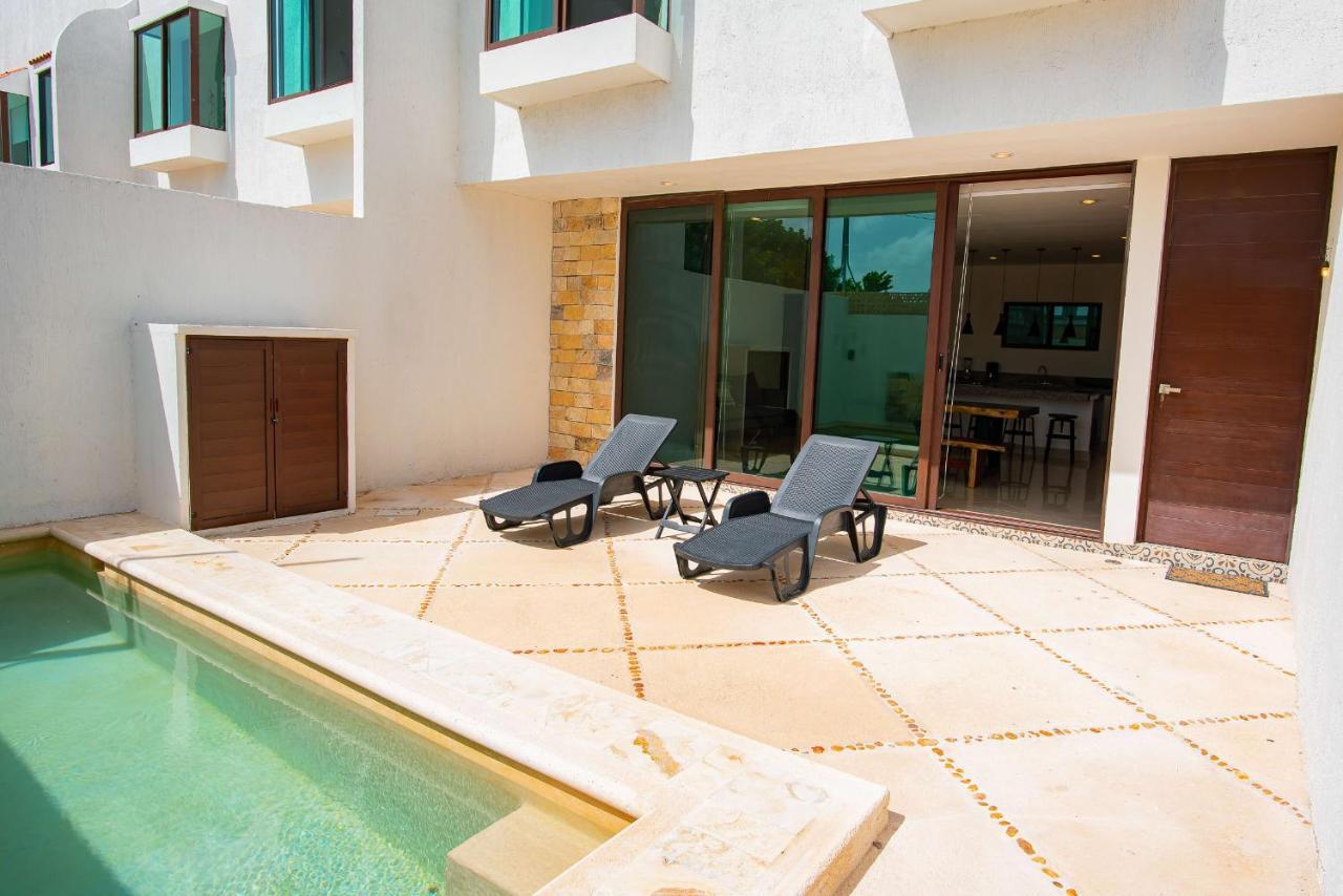 97982 New Modern Villa, Private Pool, High Internet Speed, 2 Blocks From The Beach Chicxulub Exterior foto