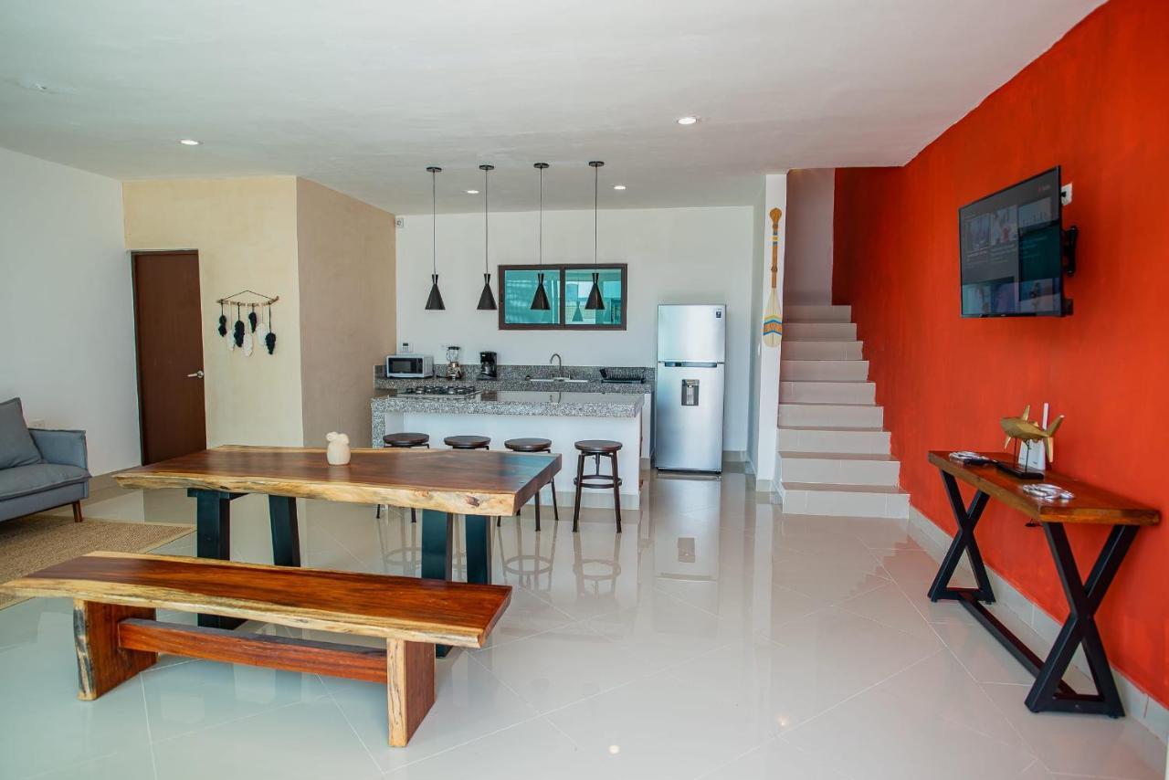 97982 New Modern Villa, Private Pool, High Internet Speed, 2 Blocks From The Beach Chicxulub Exterior foto